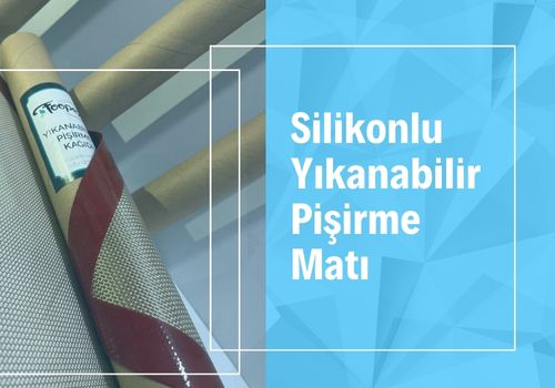 Silikonlu Yıkanabilir Pişirme Matı Non-Stick 3 silikonlu yıkanabilir pişirme kağıdı