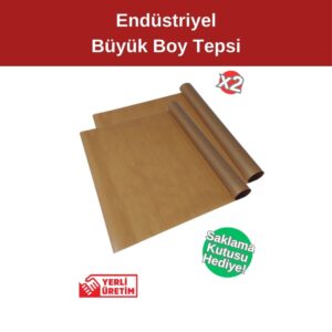 Foopex Endüstriyel Büyük Boy Yıkanabilir Pişirme Kağıdı Yağlı Kağıt