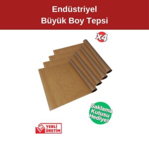 Foopex Endüstriyel Büyük Boy Yıkanabilir Pişirme Kağıdı Yağlı Kağıt